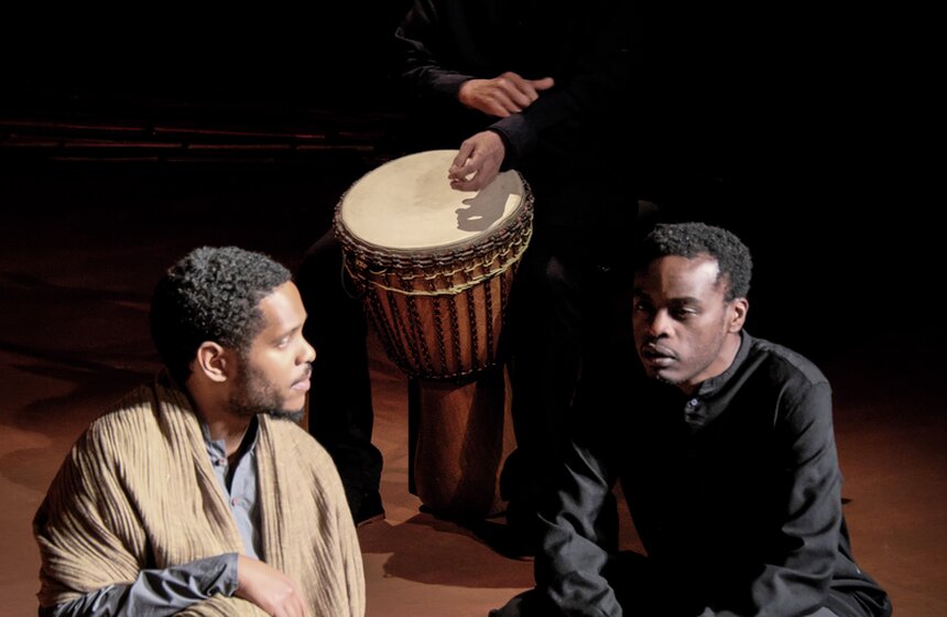 Репетиция спектакля "Поле битвы" 20 фото