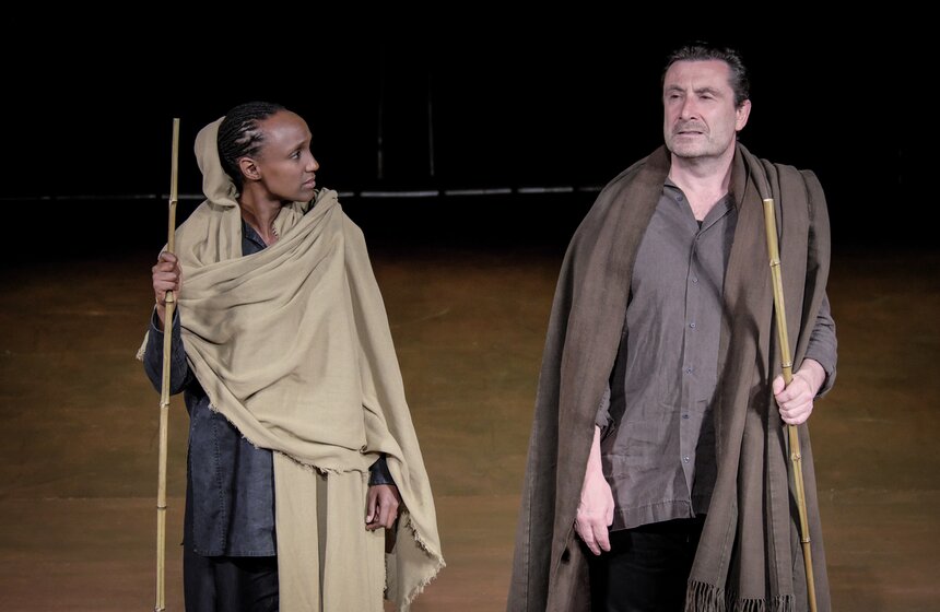 Репетиция спектакля "Поле битвы" 18 фото