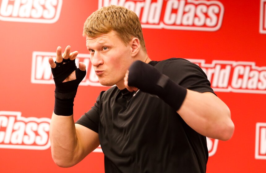 Открытая тренировка Поветкин−Руденко. Фото 9 фото