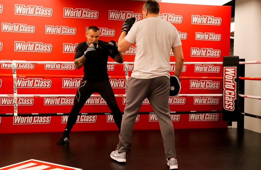 Открытая тренировка Поветкин−Руденко. Фото 5 фото