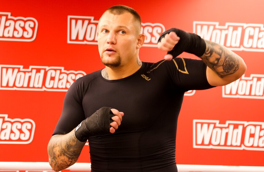 Открытая тренировка Поветкин−Руденко. Фото 2 фото