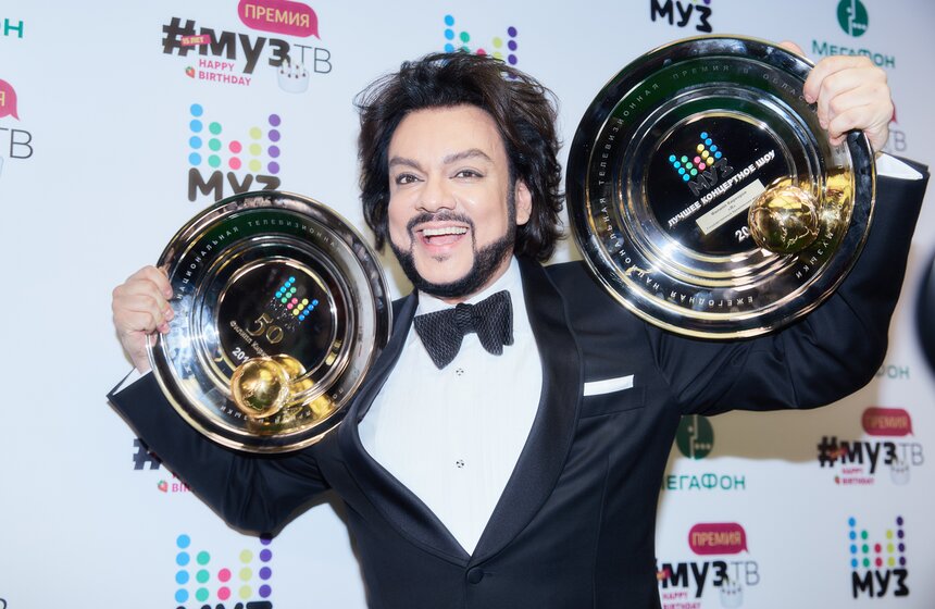 Вручение юбилейной премии "Муз-ТВ" в "Олимпийском" 16 фото