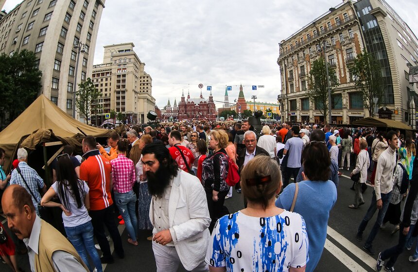 Как отметили День России в столице. Фото 36 фото