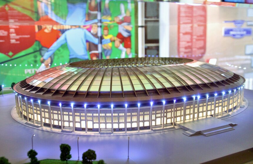 Как Сергей Собянин посетил пресс-центр Кубка конфедераций 4 фото