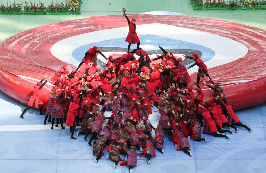 Церемония открытия Кубка конфедераций. Фото 6 фото