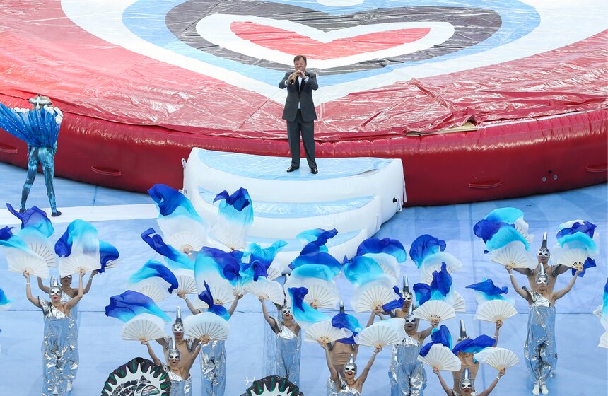 Церемония открытия Кубка конфедераций. Фото 9 фото