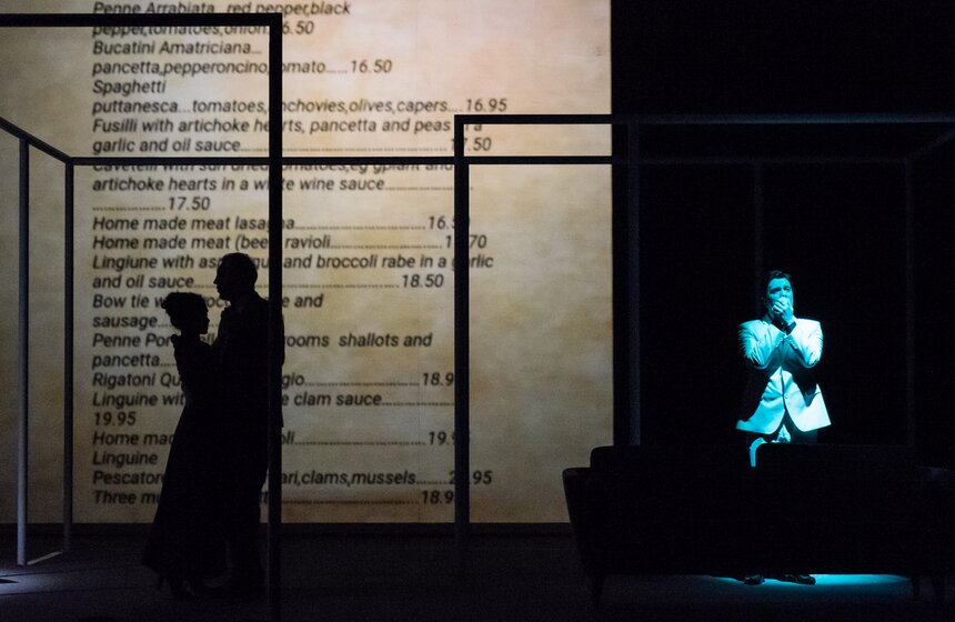 Спектакль "Мужья и жены" по фильму Вуди Аллена в МХТ 23 фото