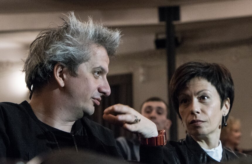 Спектакль "Мужья и жены" по фильму Вуди Аллена в МХТ 1 фото