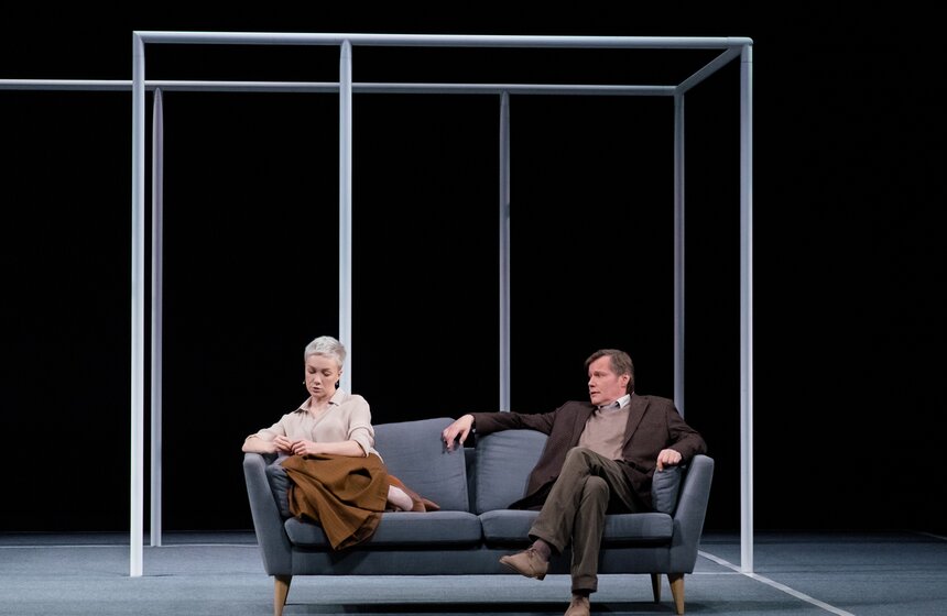 Спектакль "Мужья и жены" по фильму Вуди Аллена в МХТ 6 фото