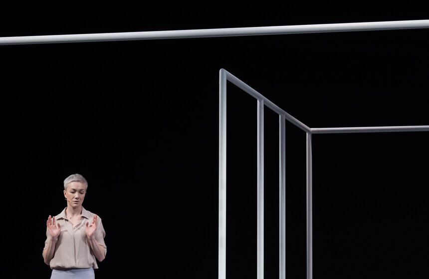 Спектакль "Мужья и жены" по фильму Вуди Аллена в МХТ 37 фото