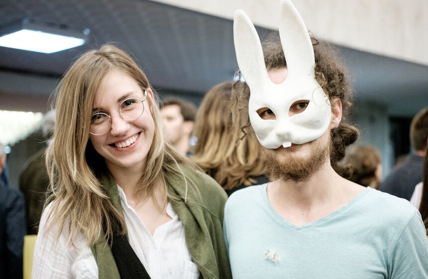 Гости церемонии открытия 7-й Московской биеннале современного искусства