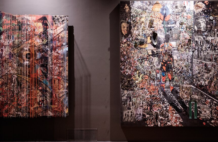 Основной проект получил название "Заоблачные леса" и включил работы 52 художников