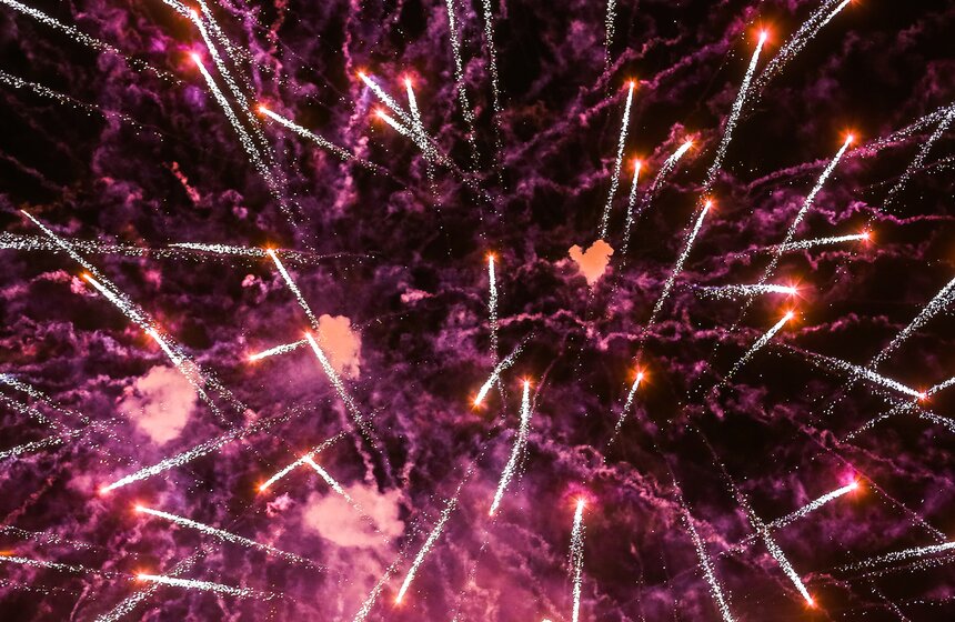 Салют в Воронцовском парке