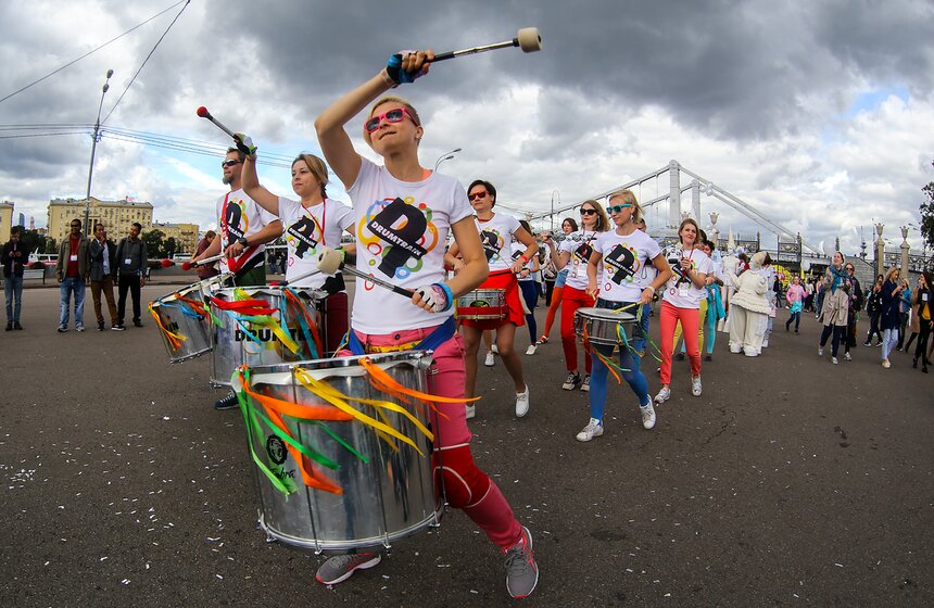 В парке прошла программа Fashion + Theater