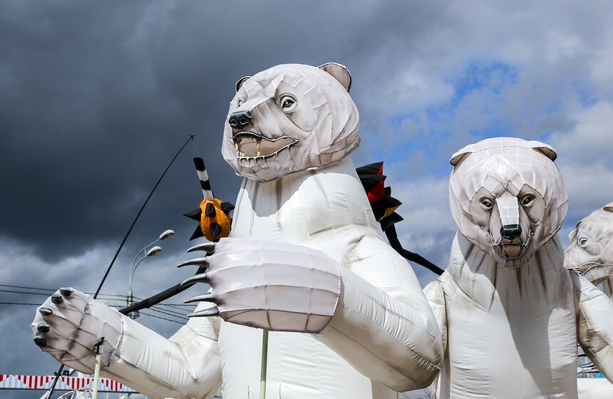 Пространство парка превратилось в интерактивную лабораторию