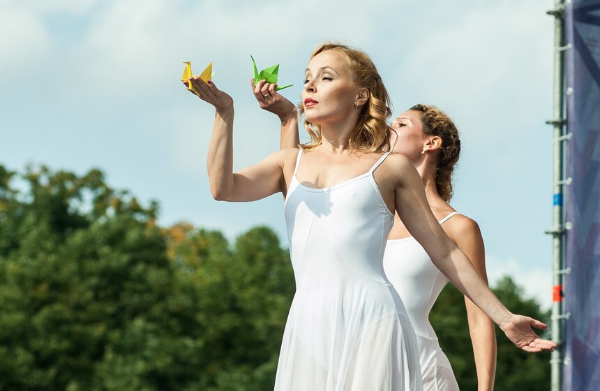 Гости увидели театрализованное представление