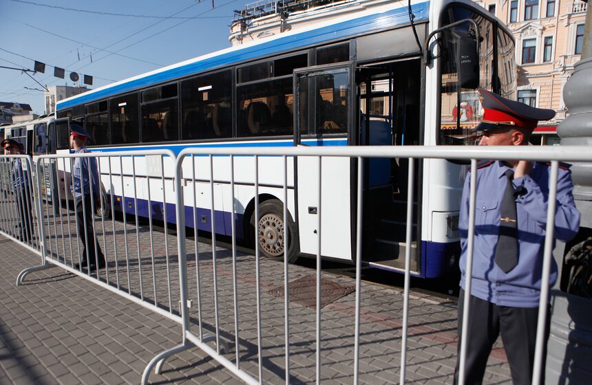 На Триумфальной площади прошла акция "Стратегия-31" 14 фото