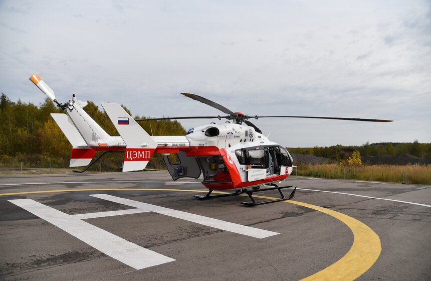 Сейчас в распоряжении ГКУ МАЦ находятся уже пять вертолетов ВК117 С-2, которые используют для перевозки больных, эвакуации пострадавших в ДТП, при пожарах и других ЧС