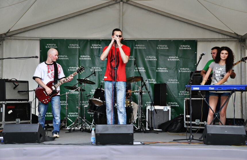 В парке Горького прошел музыкальный день "Книги в парках" 2 фото