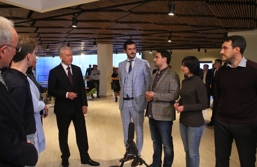 Предприниматели рассказали мэру Москвы о своих впечатлениях от новой площадки