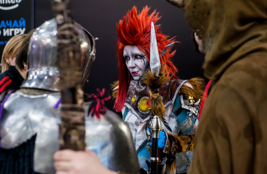 Участники Comic Con Russia в костюмах любимых героев