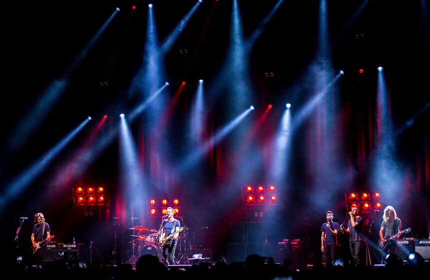 Легендарный британский музыкант, певец и композитор Стинг приехал в Москву в рамках мирового турне "57th & 9th"