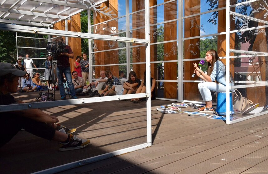 Акция "Сушка" в саду "Эрмитаж" 31 фото