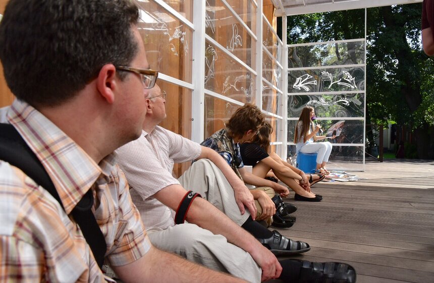 Акция "Сушка" в саду "Эрмитаж" 30 фото