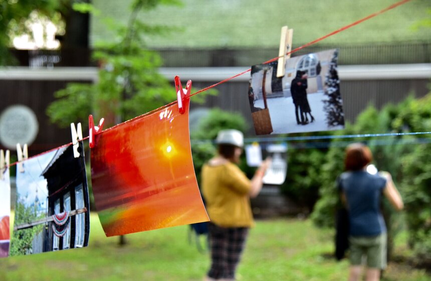 Акция "Сушка" в саду "Эрмитаж" 1 фото