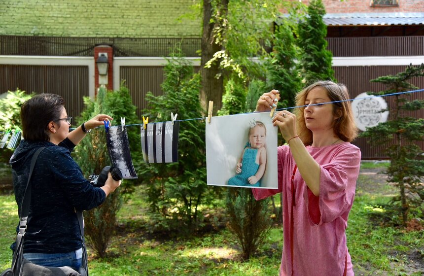 Акция "Сушка" в саду "Эрмитаж" 4 фото