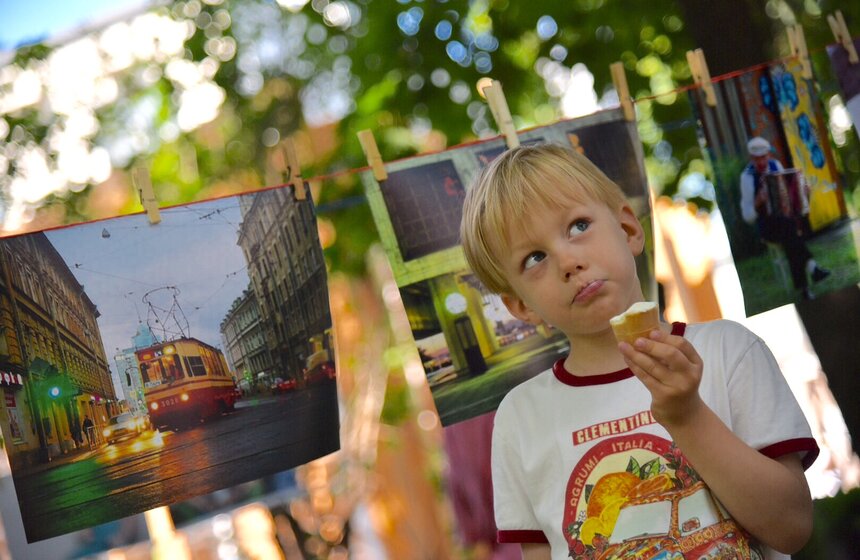 Акция "Сушка" в саду "Эрмитаж" 5 фото