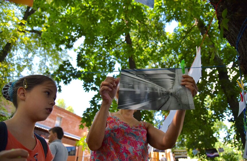 Акция "Сушка" в саду "Эрмитаж" 16 фото