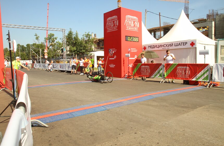 Полумарафон "Лужники" в центре столице 7 фото