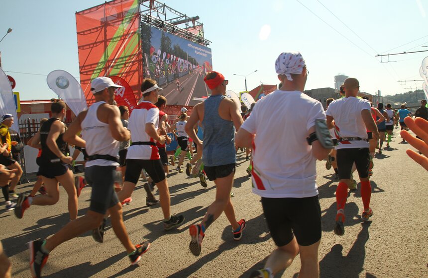 Полумарафон "Лужники" в центре столице 14 фото