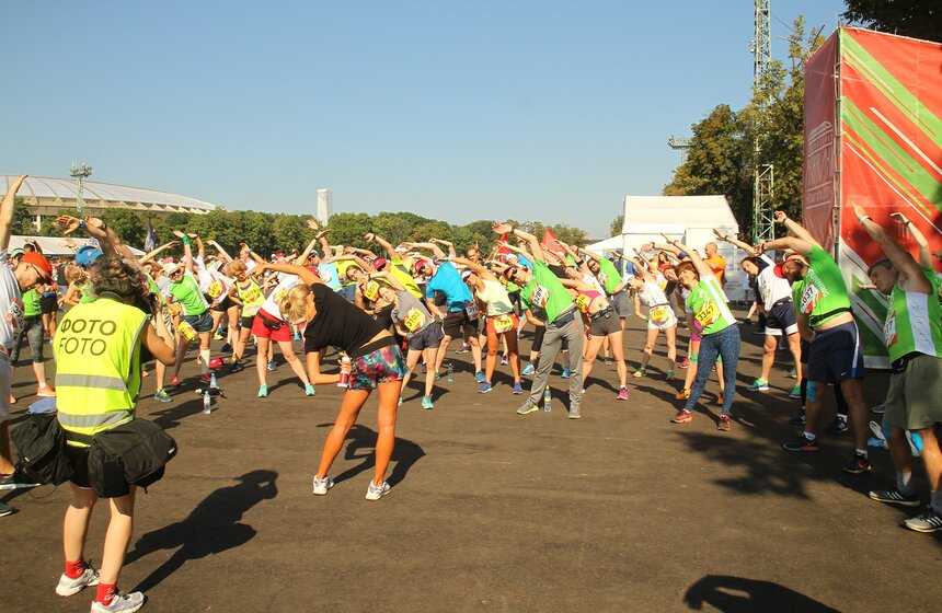 Полумарафон "Лужники" в центре столице 1 фото