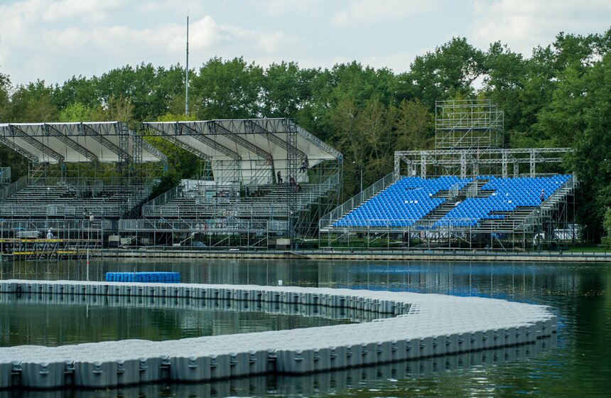 Началась подготовка площадок фестиваля "Круг света" 15 фото