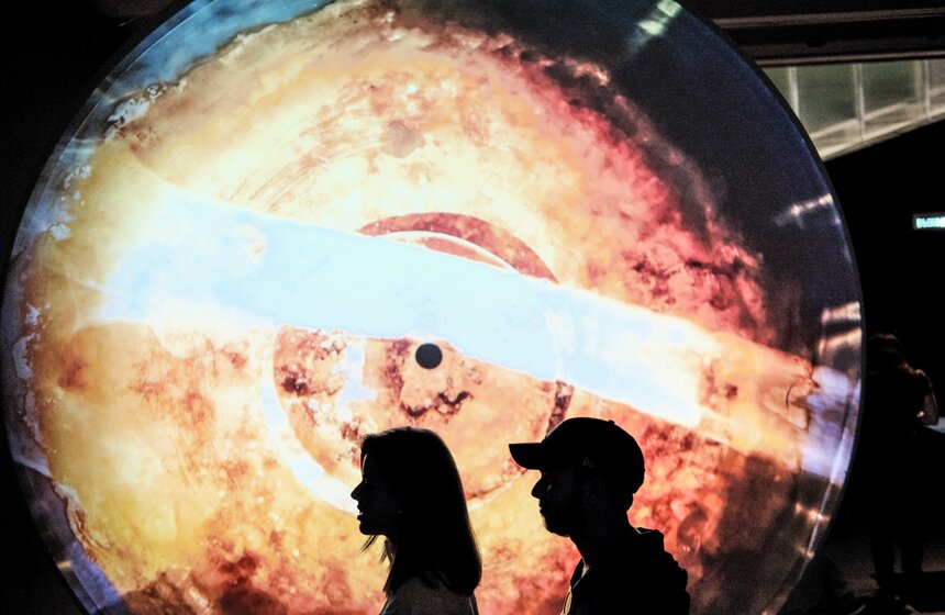 "Музыку на костях" в Музее "Гараж" 10 фото