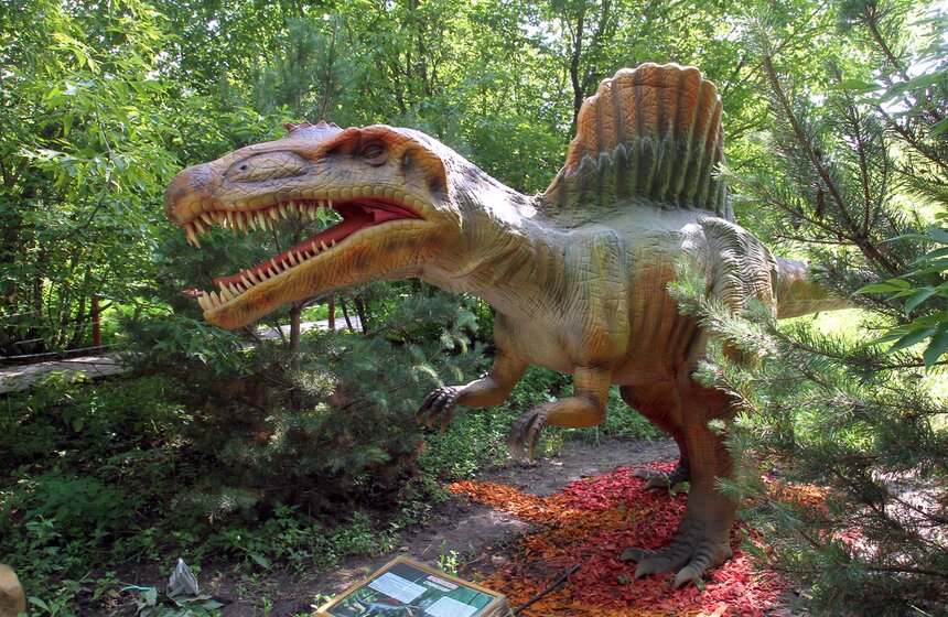 Открытие самого большого парка динозавров в Москве. Фото 9 фото