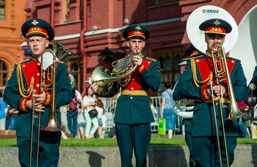 Состоялось закрытие летнего сезона "Военные оркестры в парках" 12 фото