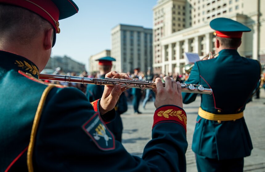 Состоялось закрытие летнего сезона "Военные оркестры в парках" 16 фото