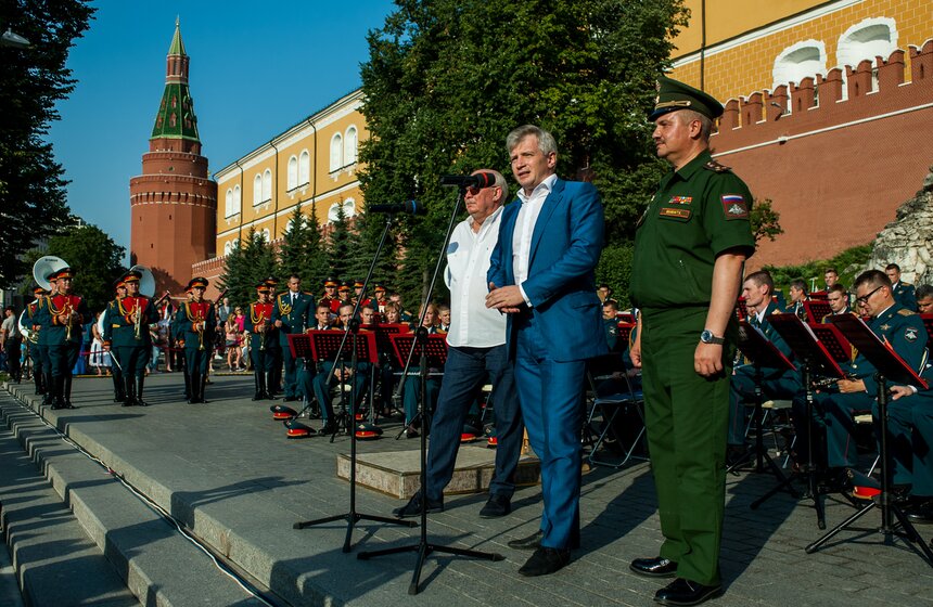 Состоялось закрытие летнего сезона "Военные оркестры в парках" 23 фото