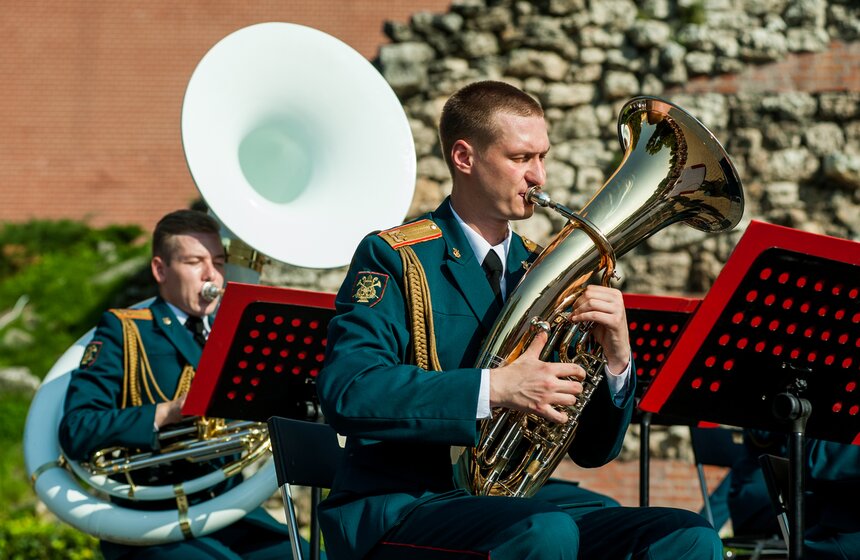 Состоялось закрытие летнего сезона "Военные оркестры в парках" 1 фото