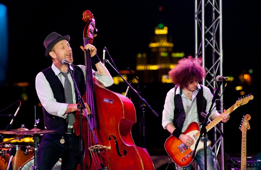 Billy's Band выступили на Крыше 24 15 фото