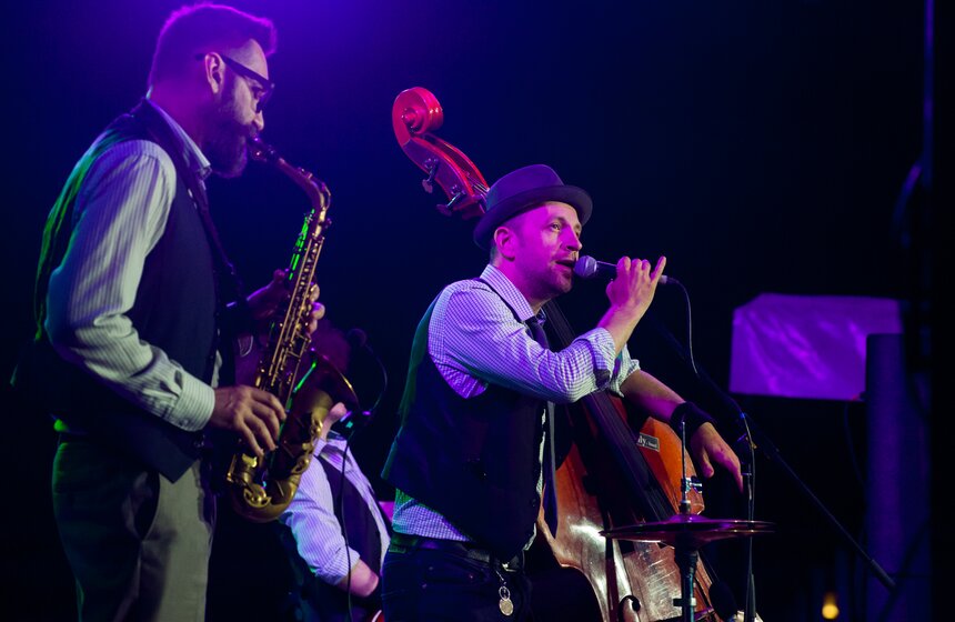 Billy's Band выступили на Крыше 24 11 фото