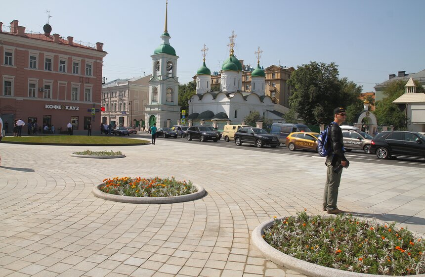 Собянин открыл Сретенку после работ по благоустройству 21 фото