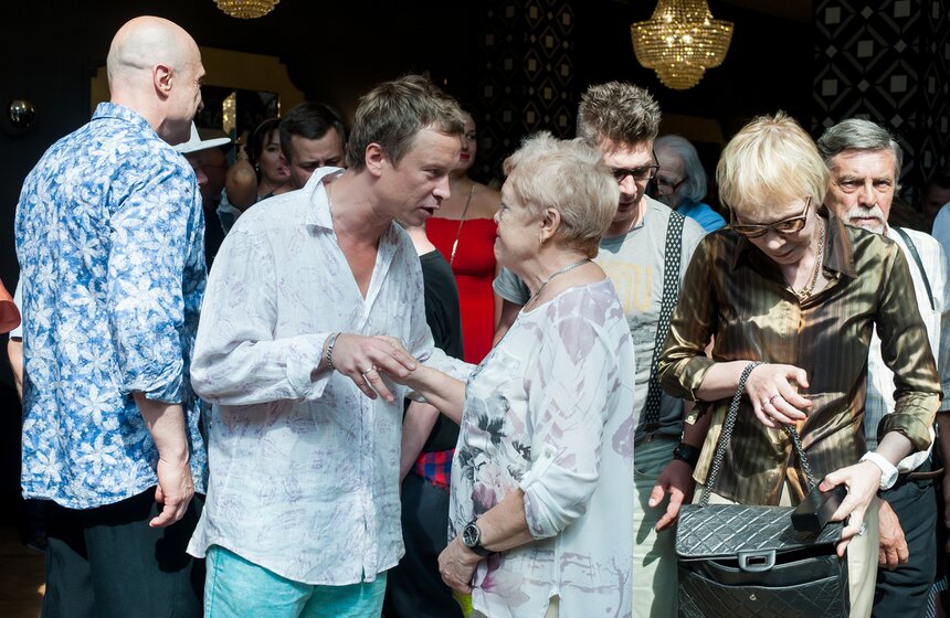 Сбор труппы театра имени Ермоловой перед новым сезоном 19 фото