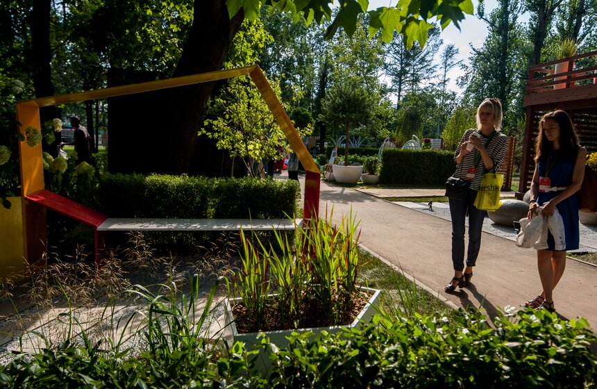 Фестиваль "Сады и люди" открылся на ВДНХ 25 фото