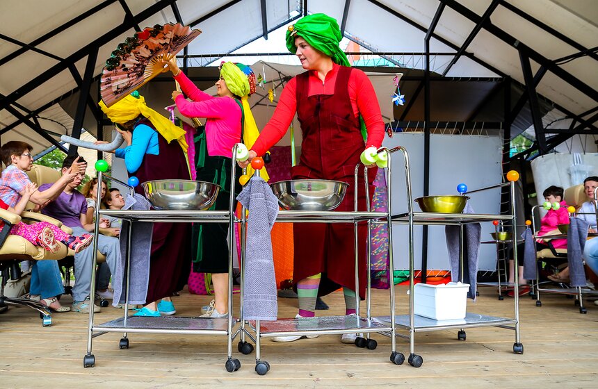 "Сенсорный сад пяти чувств" открылся в столице 22 фото