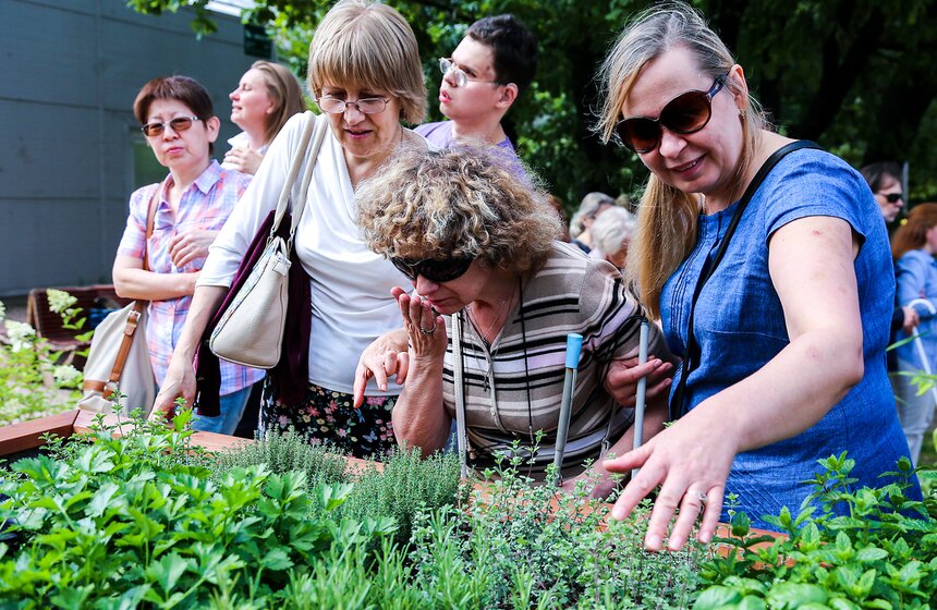 "Сенсорный сад пяти чувств" открылся в столице 2 фото