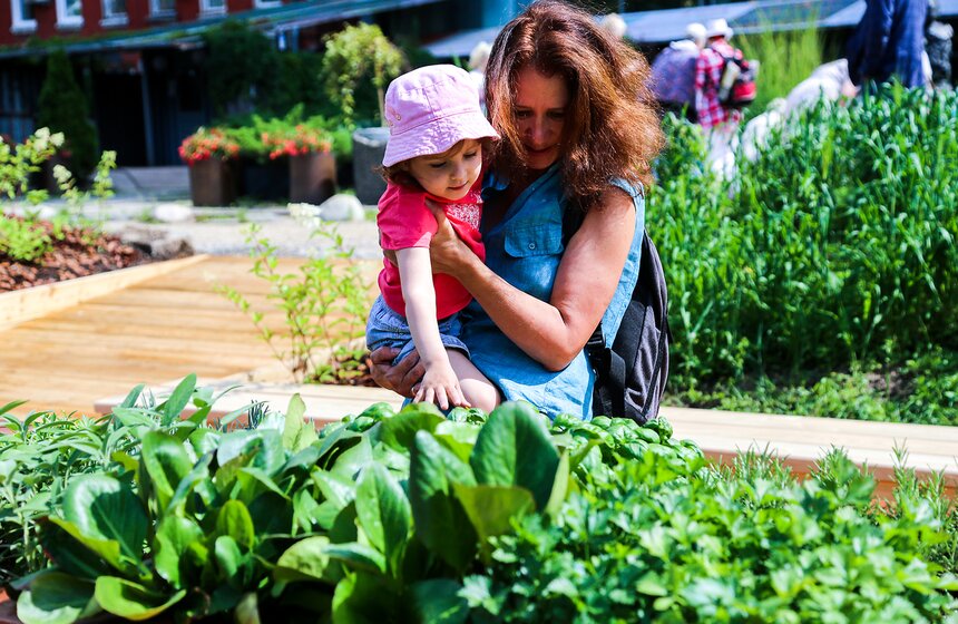 "Сенсорный сад пяти чувств" открылся в столице 8 фото